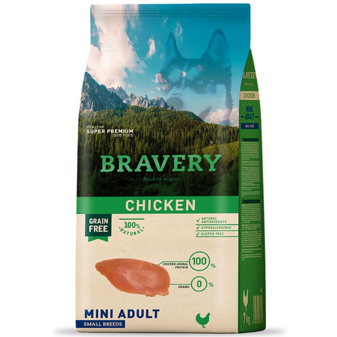 Bravery Chicken Mini Adult 2 Kg