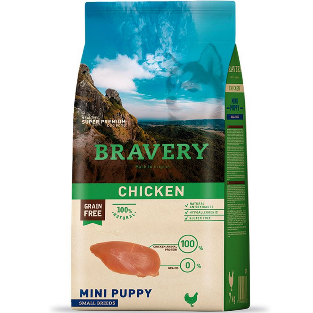 Bravery Chicken Mini Puppy 7.5 Kg